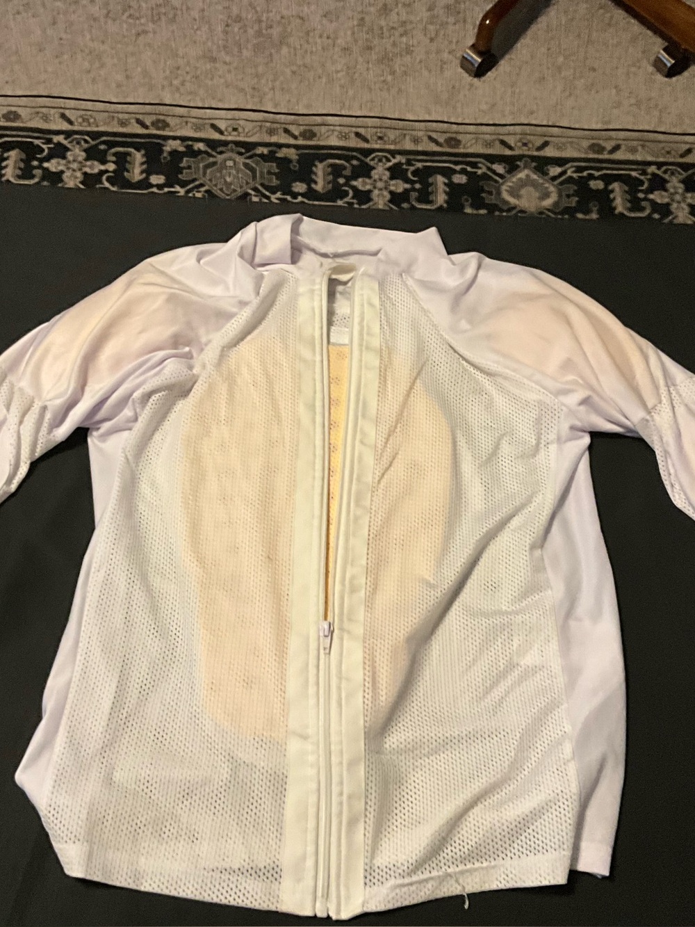 Men's White JAG MESH MOTORCYCLE SHIRT | CE CERTIFIED PROTECTION  CE